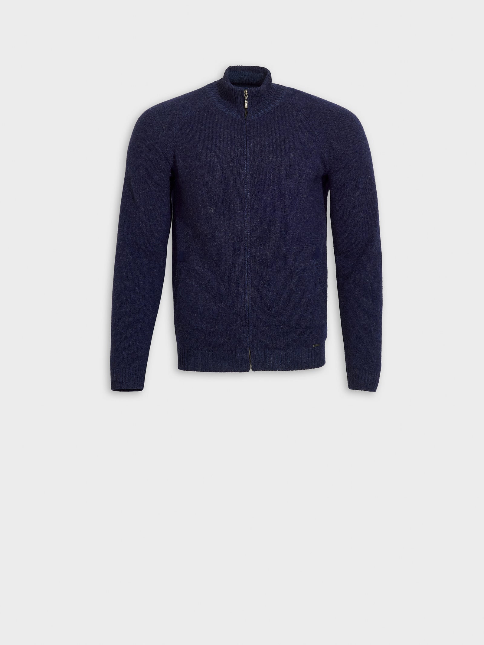 Zerres Cardigan Baby Alpaca Color Blue