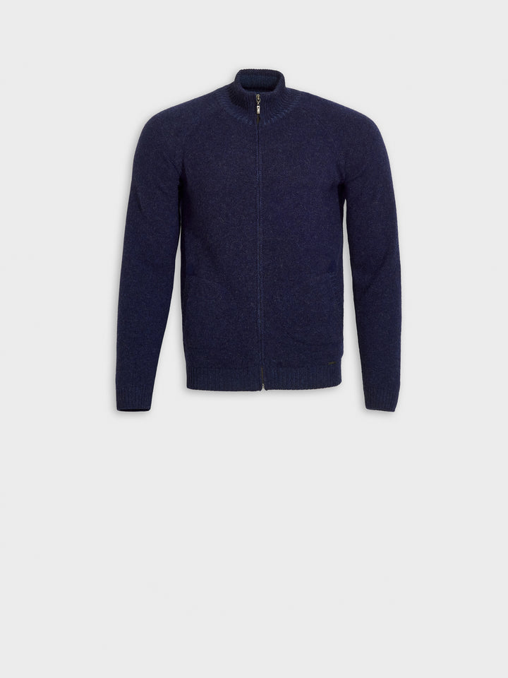 Cárdigan Zerres Alpaca Bebé Color Azul