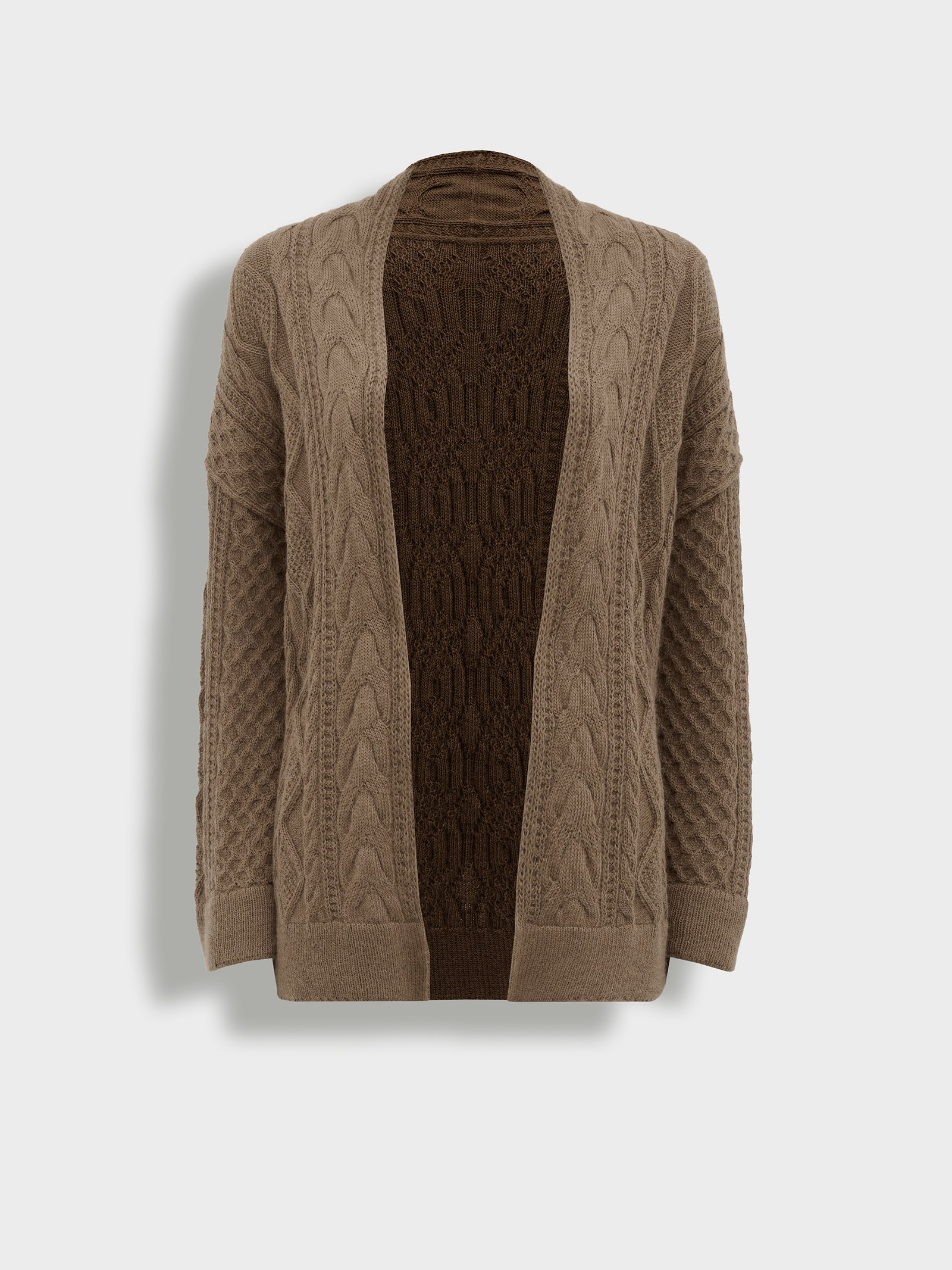 Bertha Cardigan Baby Alpaca Color Camel