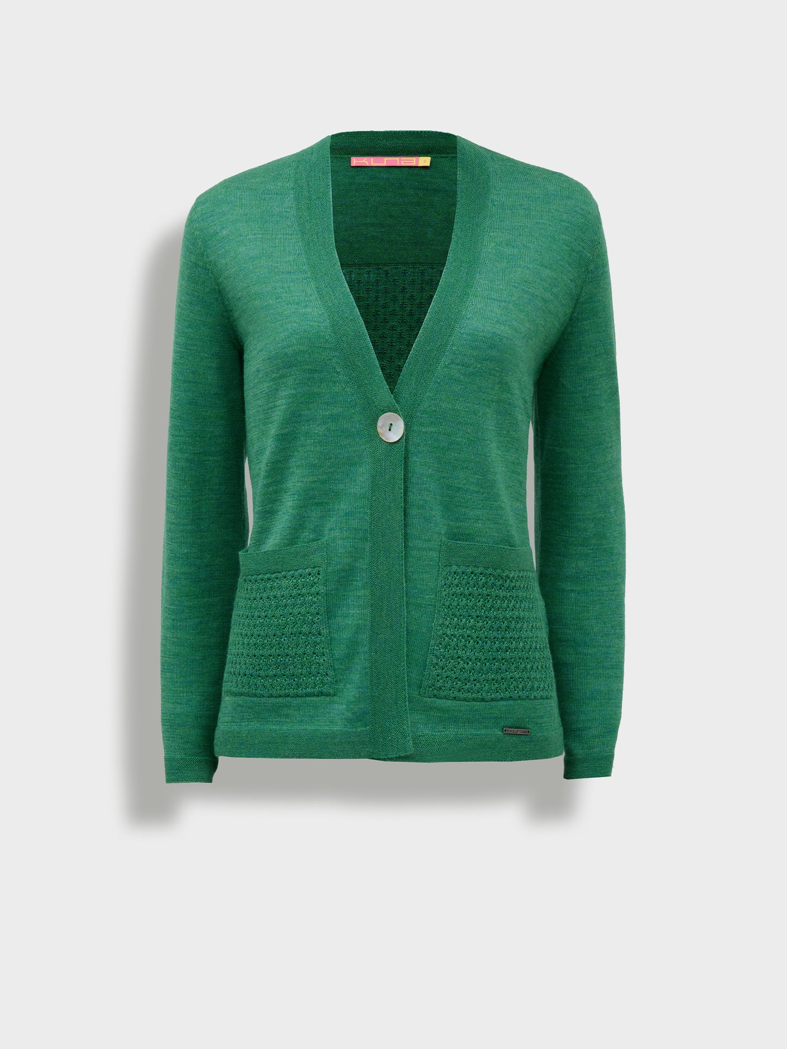 Cárdigan Zanzíbar Baby Alpaca Color Verde