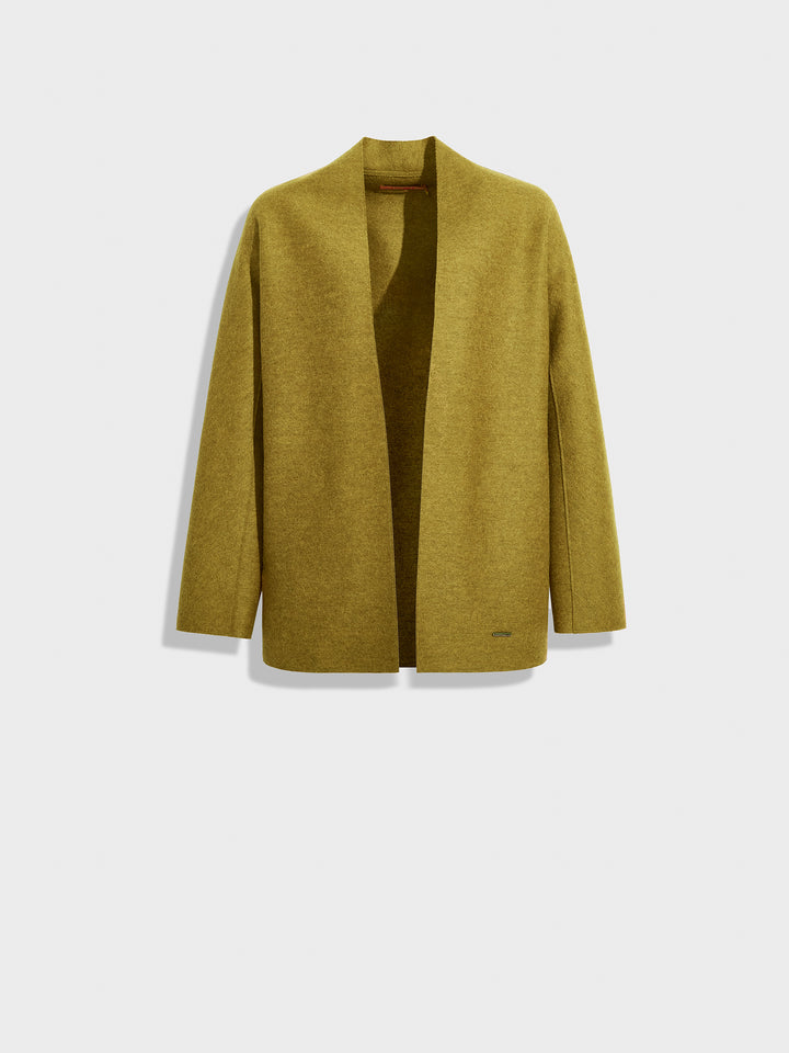 Abrigo Zadig Alpaca Color Amarillo