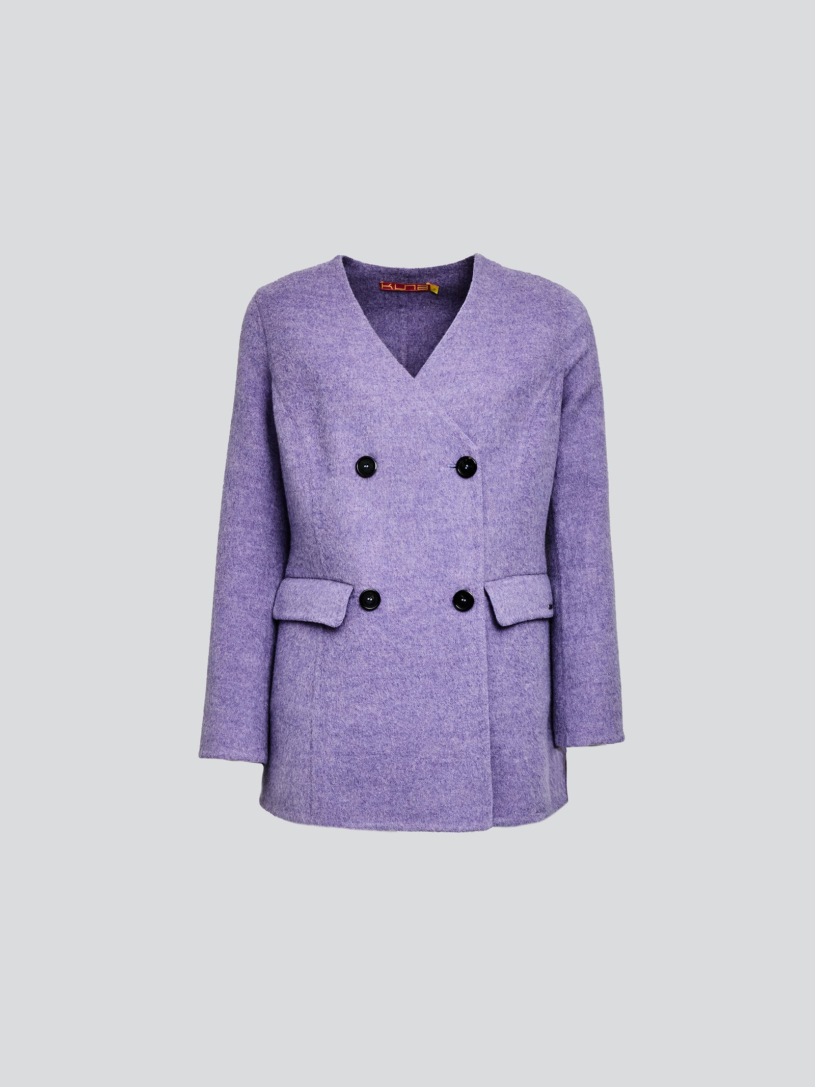 Yvette Abrigo Lana y Alpaca Bebé Color Morado