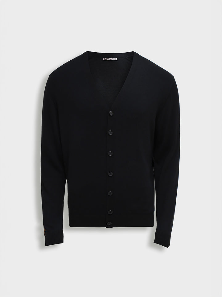 Bernard Cardigan Vikuna Color Black