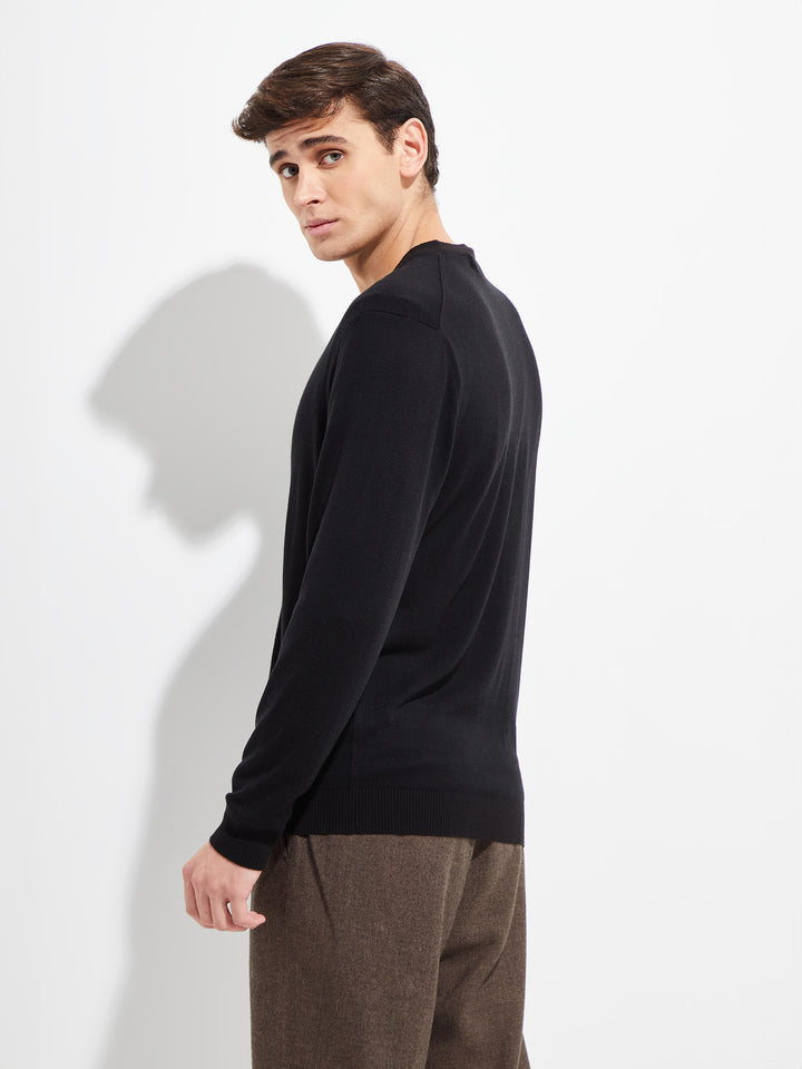 Bernard Cardigan Vikuna Color Black