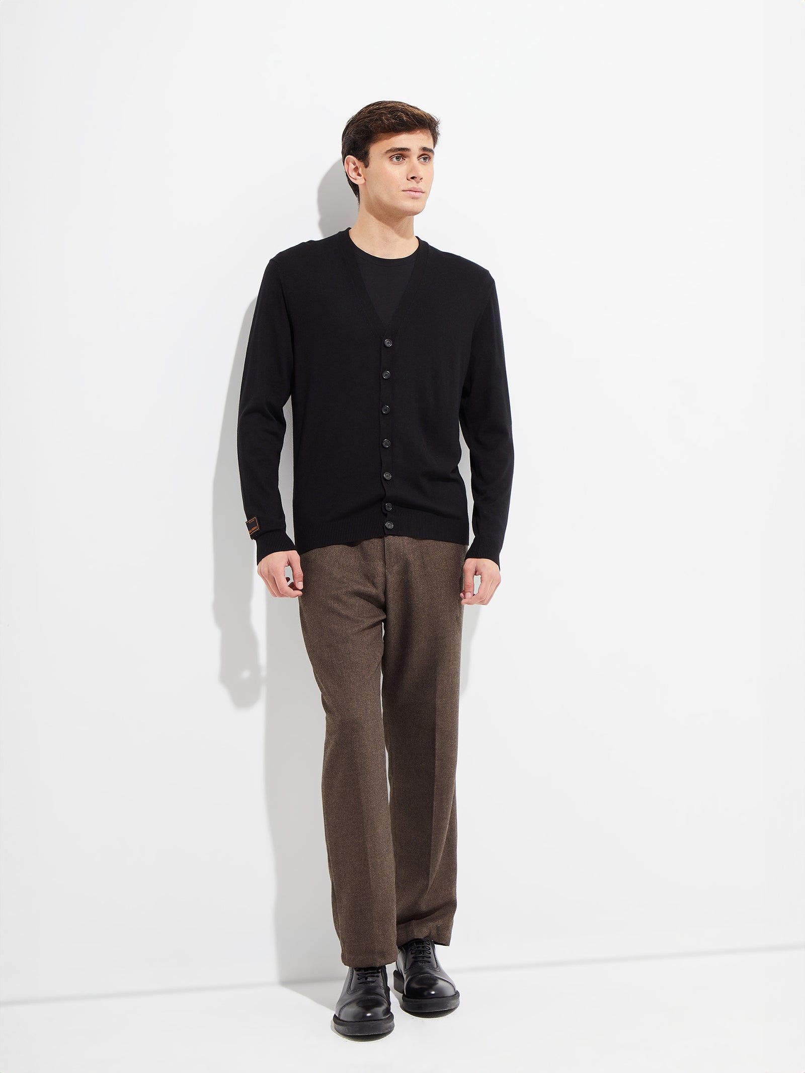 Bernard Cardigan Vikuna Color Black