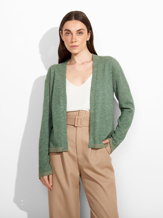 Zoraya Cardigan Cotton Color Green