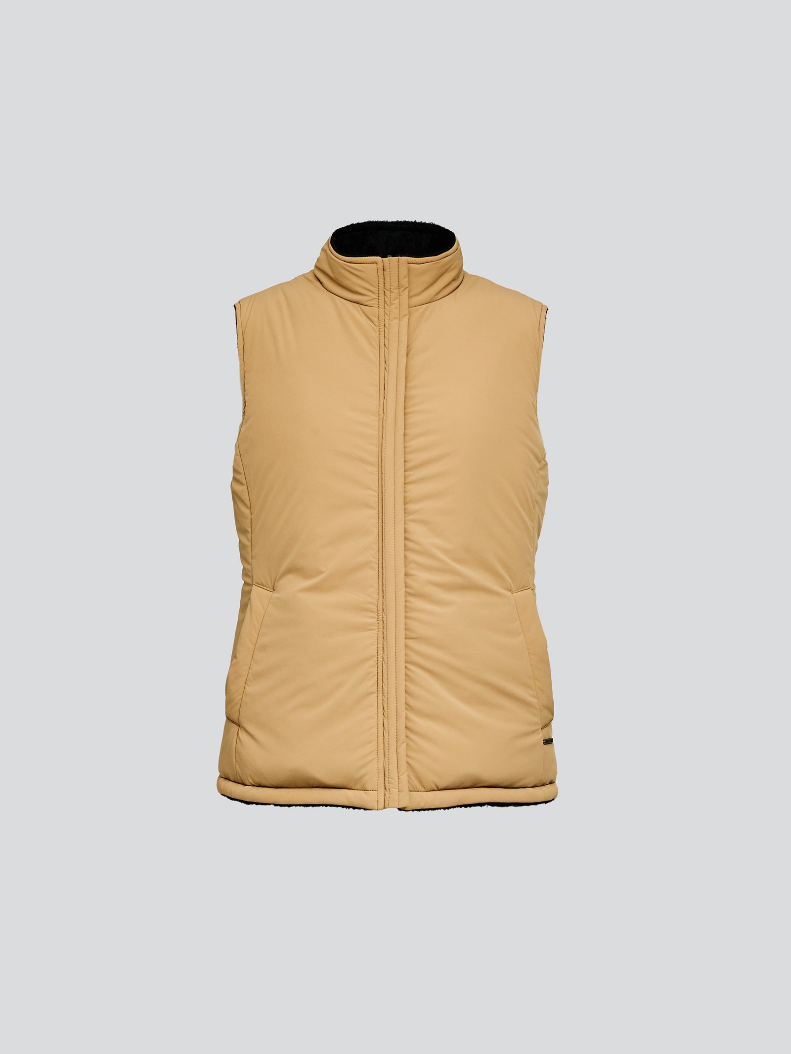 Ystoria Vest Baby Alpaca Color Black