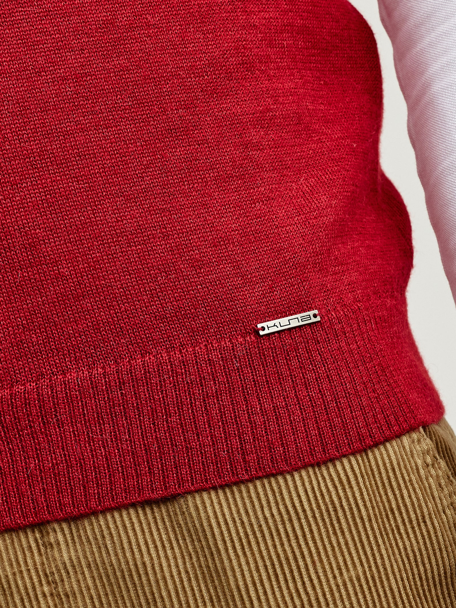 Abel Vest Baby Alpaca Color Vermouth