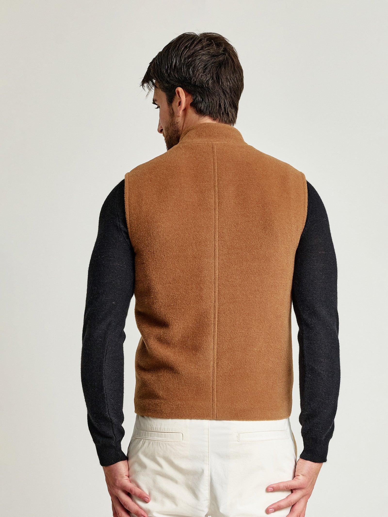 Unkle Vest Alpaca Color Paco