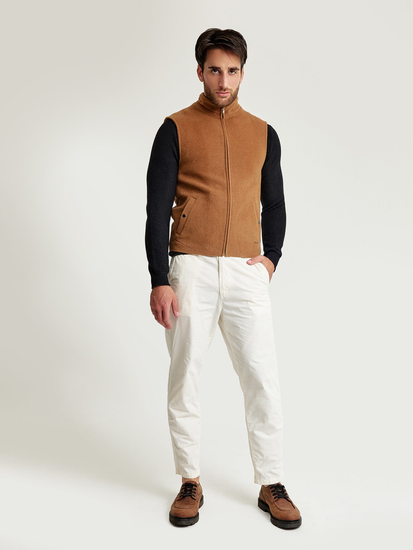 Unkle Vest Alpaca Color Paco