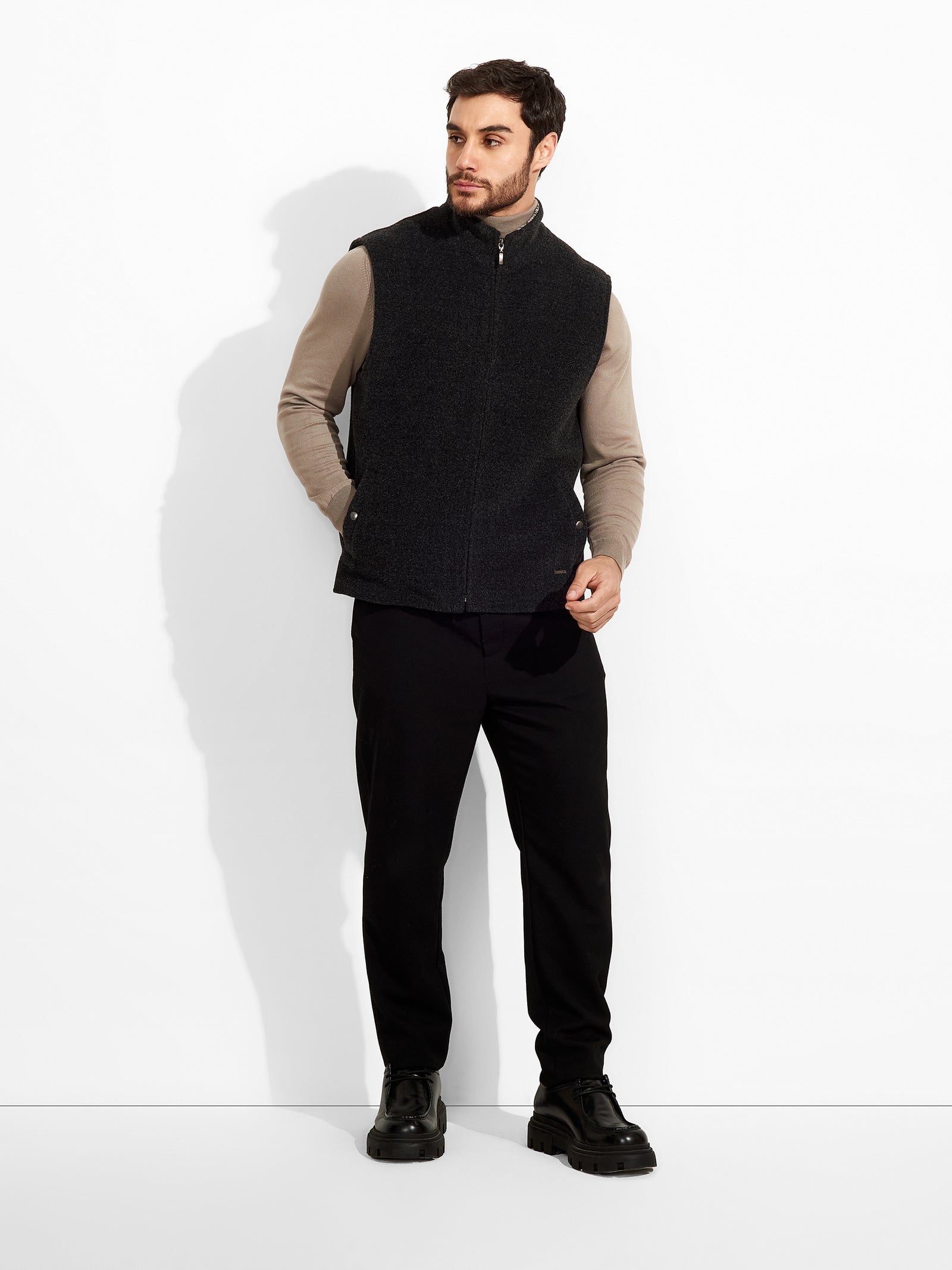 Zunkle Vest Alpaca Color Anthracite