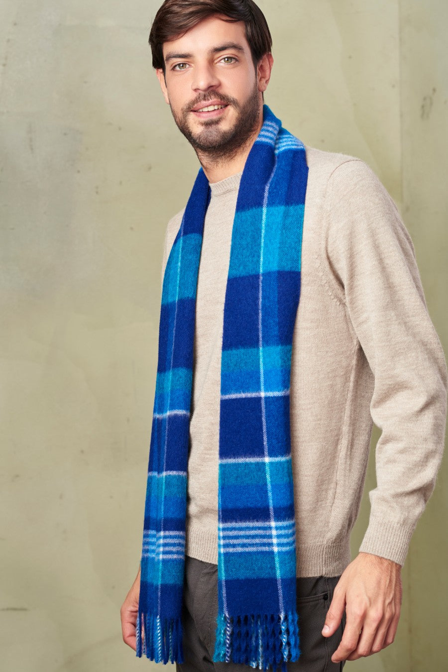 Ratti Scarf Baby Alpaca Color Blue
