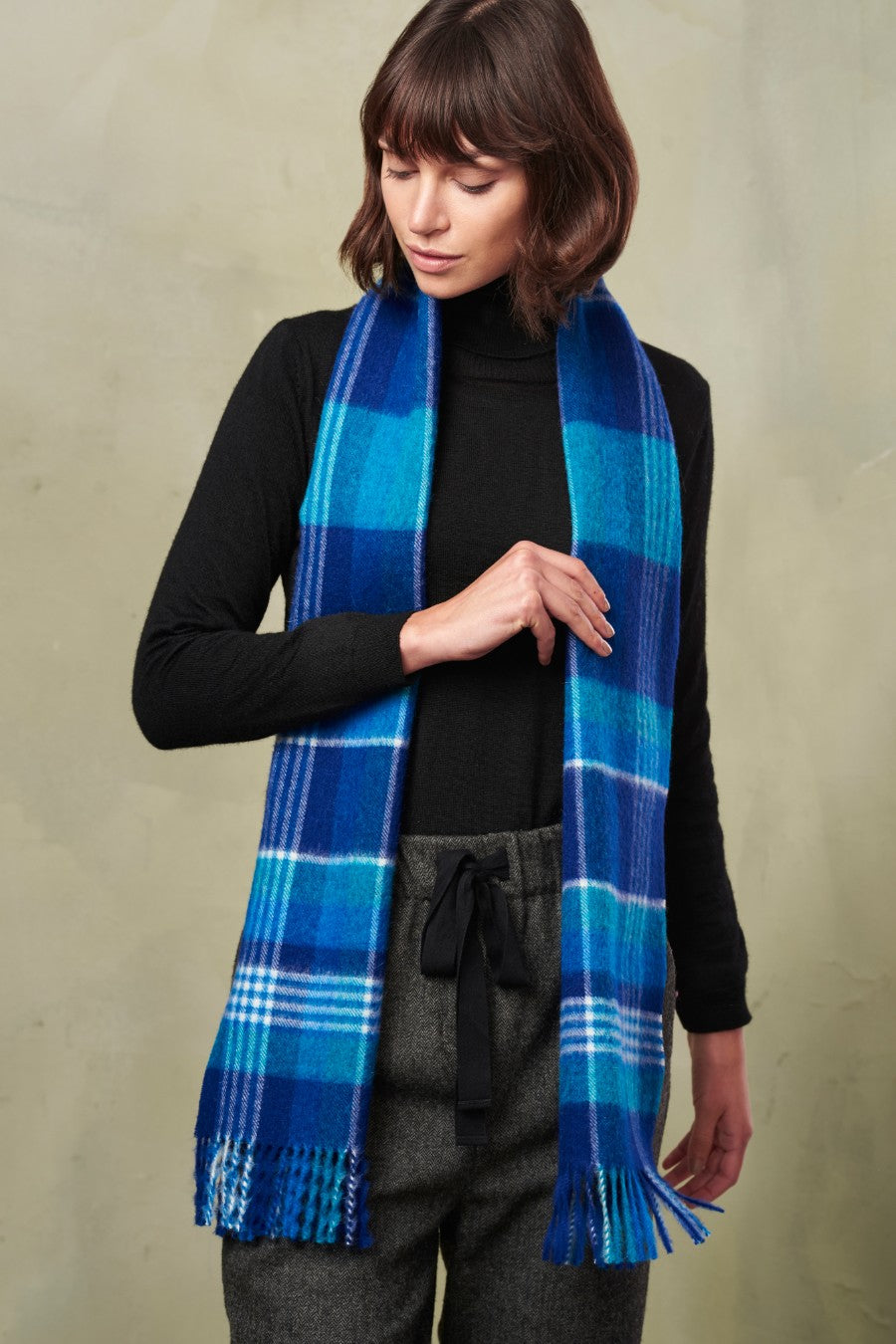 Ratti Scarf Baby Alpaca Color Blue