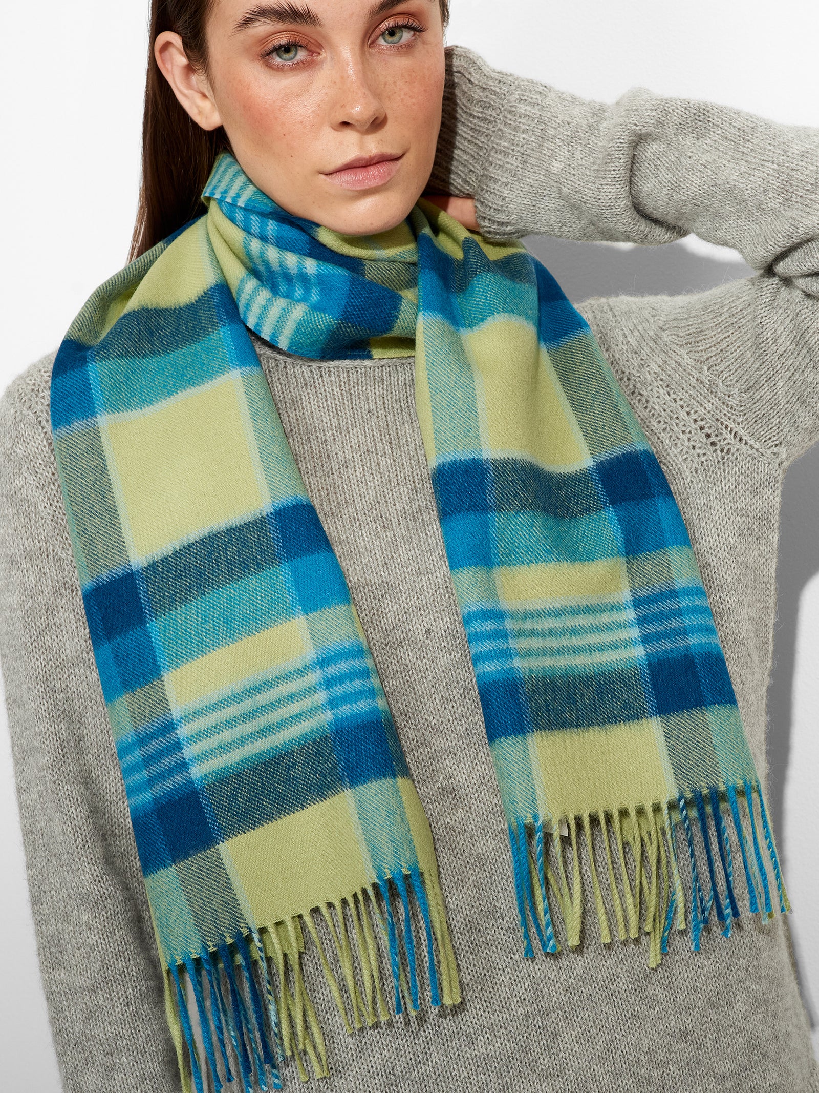 Ratti Scarf Baby Alpaca Color Green