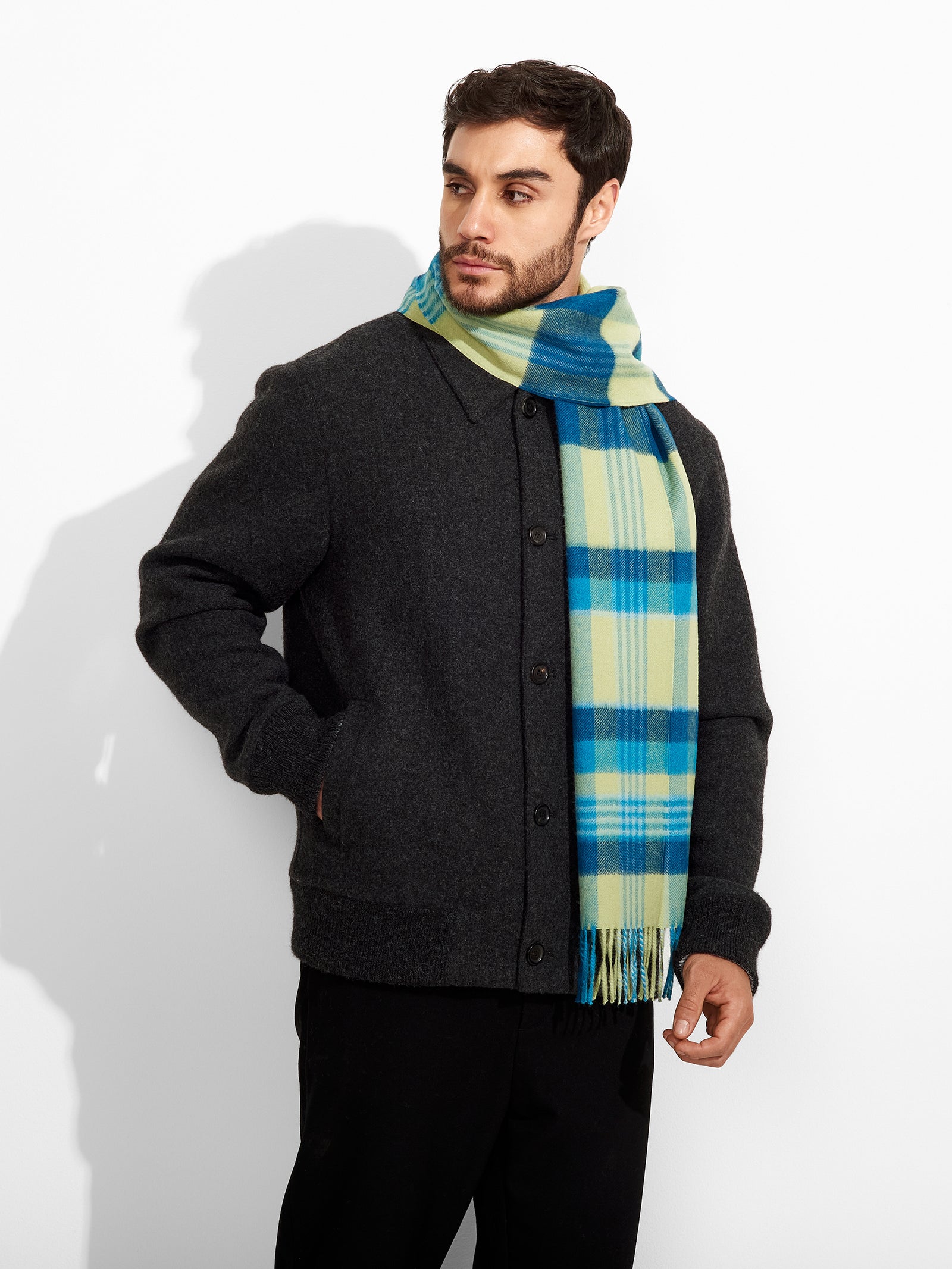 Ratti Scarf Baby Alpaca Color Green