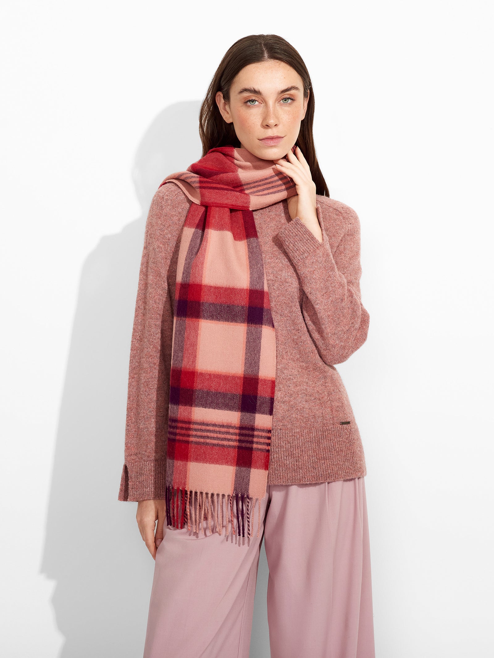 Ratti Scarf Baby Alpaca Color Pink