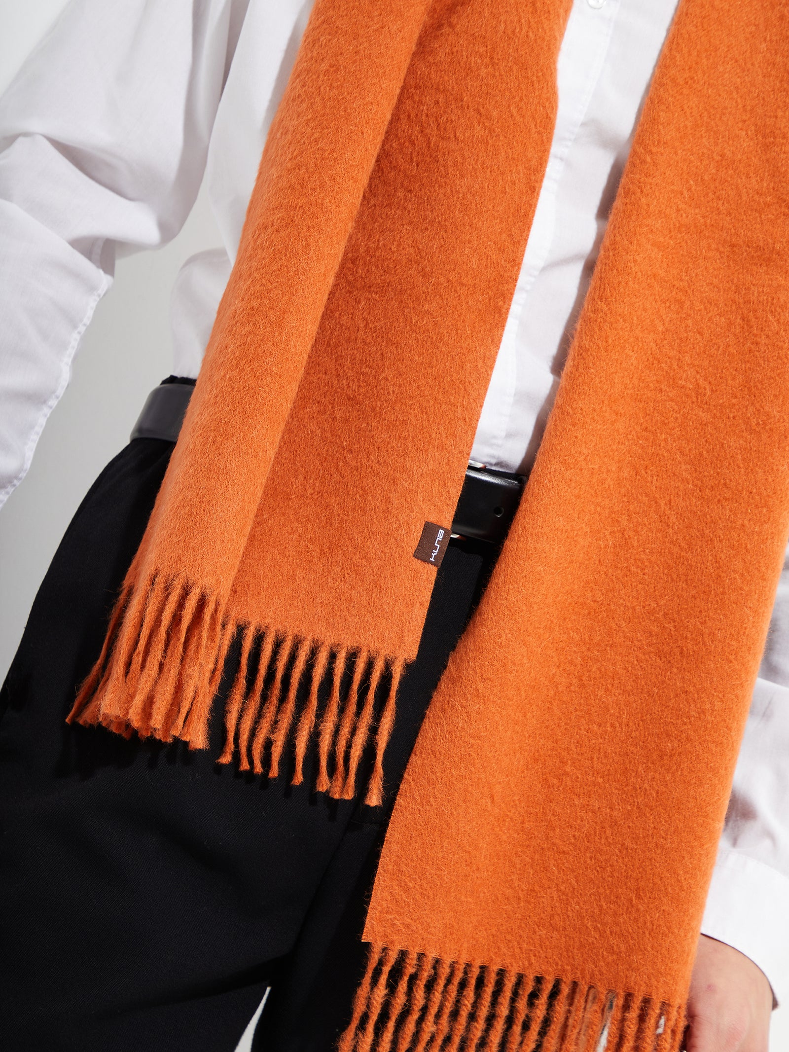 Jamas Scarf Royal Alpaca Color Naranja