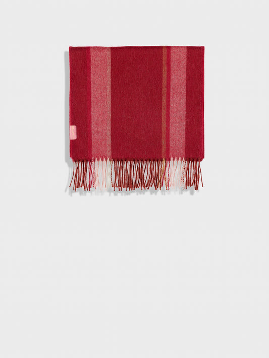 Perejil Scarf Baby Alpaca Color Red