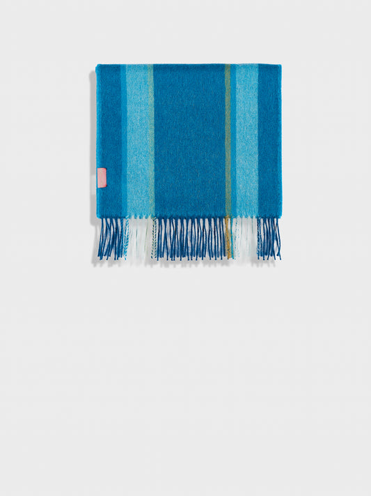 Perejil Scarf Baby Alpaca Color Turquoise