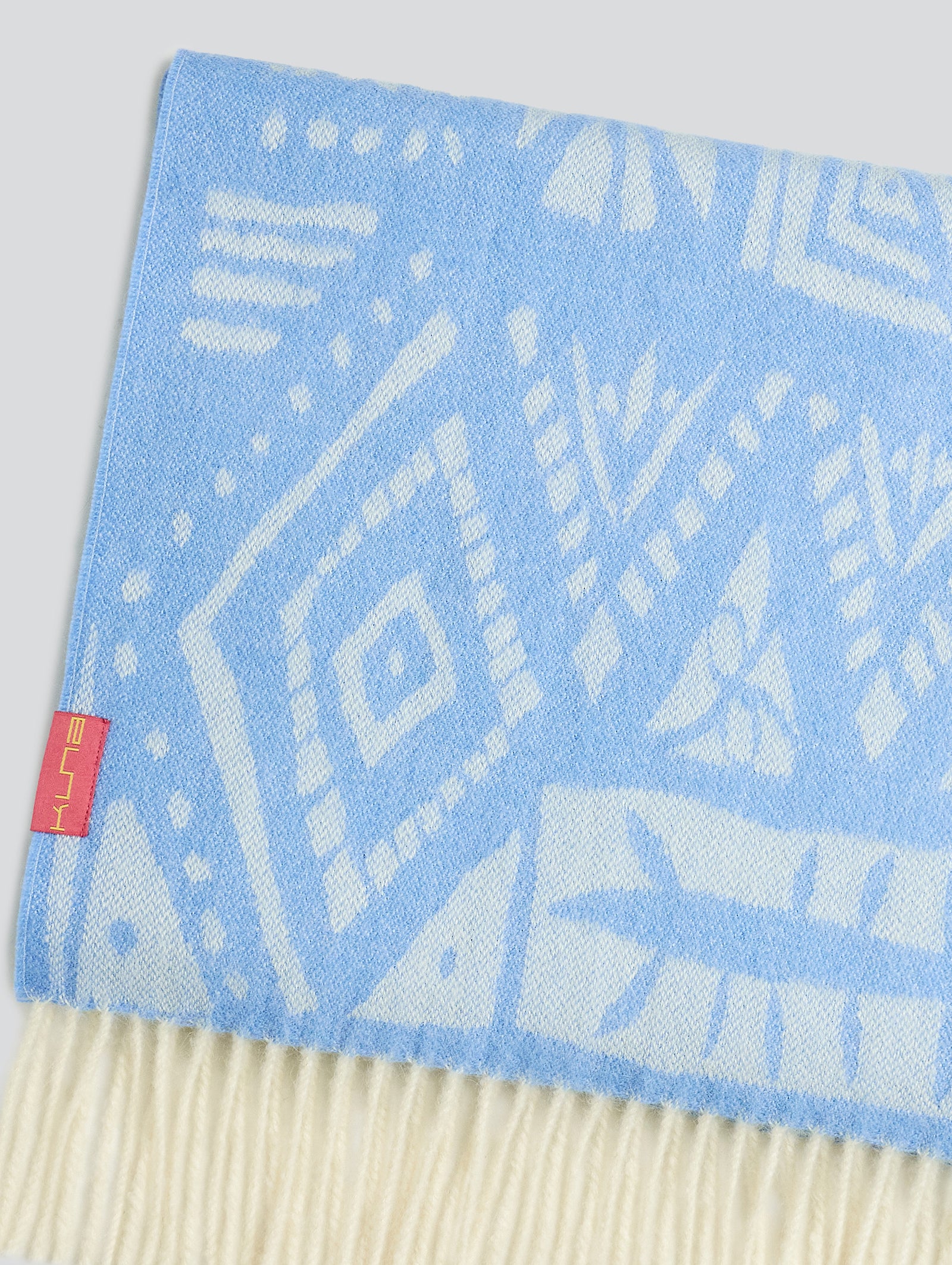 Yetzali Scarf Baby Alpaca Color Light Blue