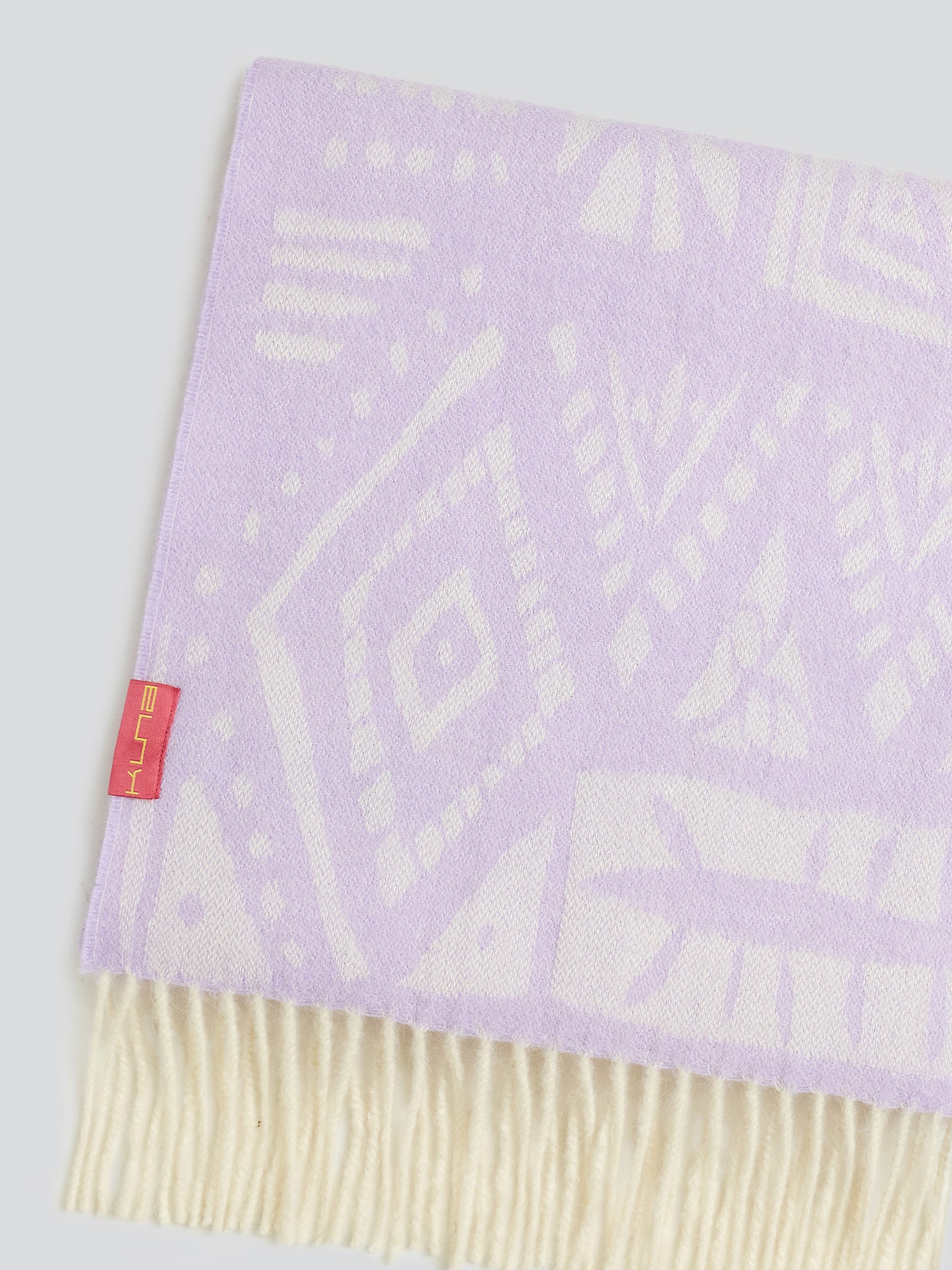 Yetzali Scarf Baby Alpaca Color Purple