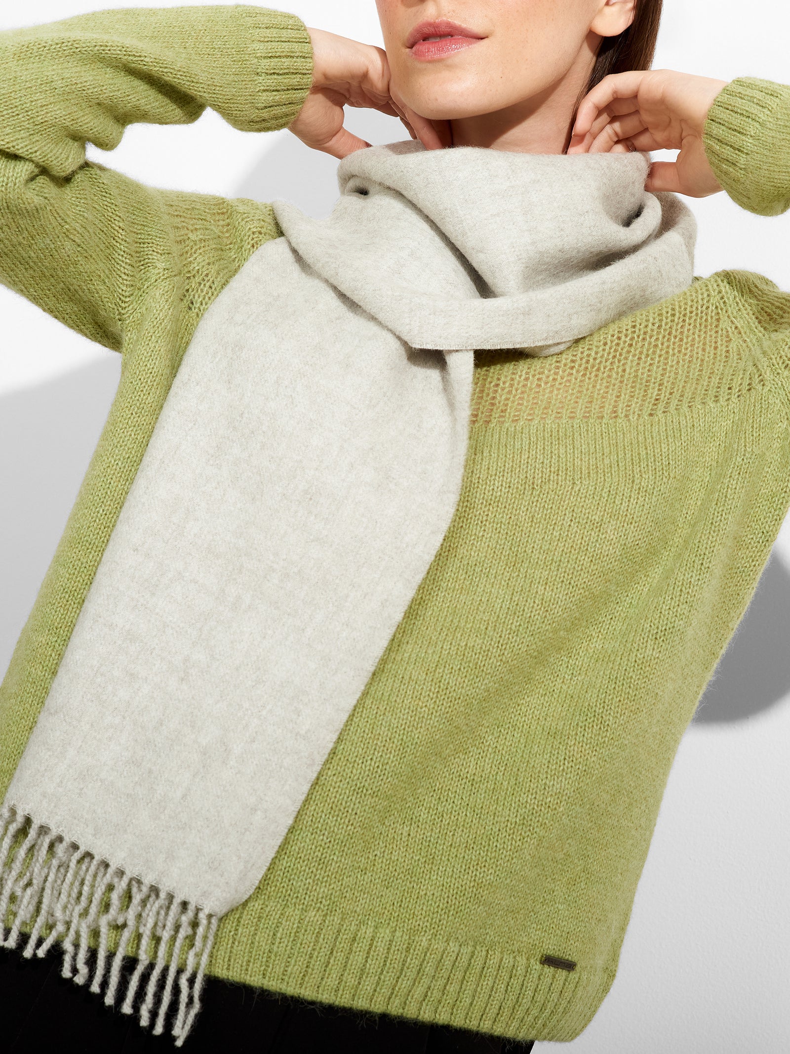 Recreo Bufanda Baby Alpaca Color Gris