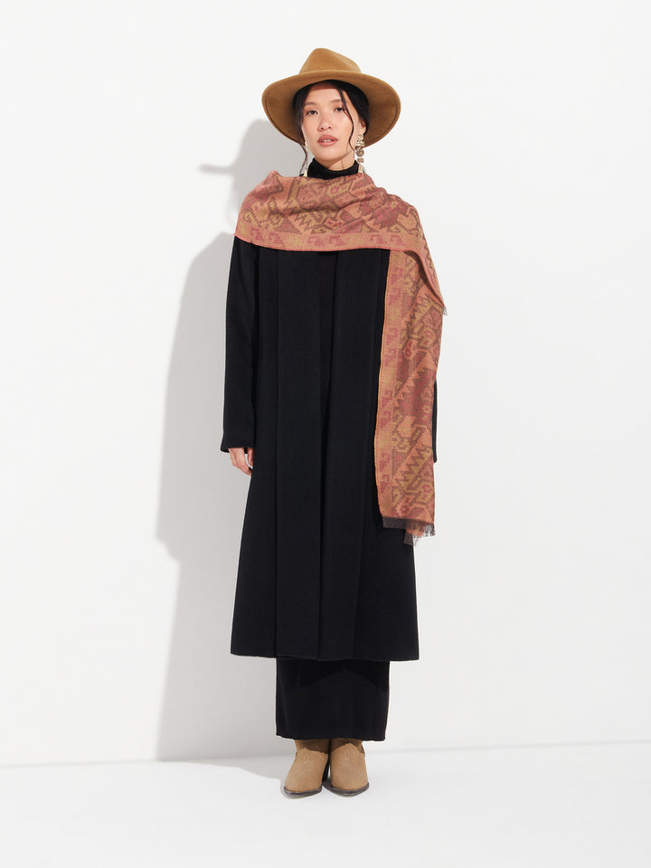 Chancay - 38 Scarf Baby Alpaca Color Orange