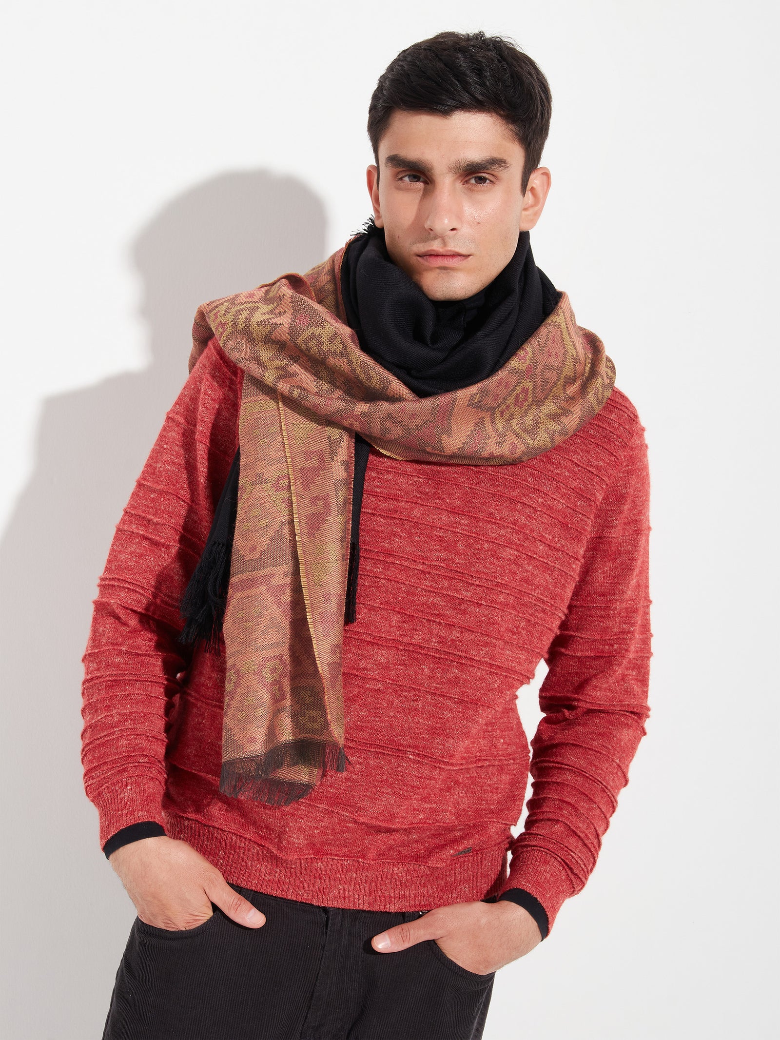 Chancay - 38 Scarf Baby Alpaca Color Orange