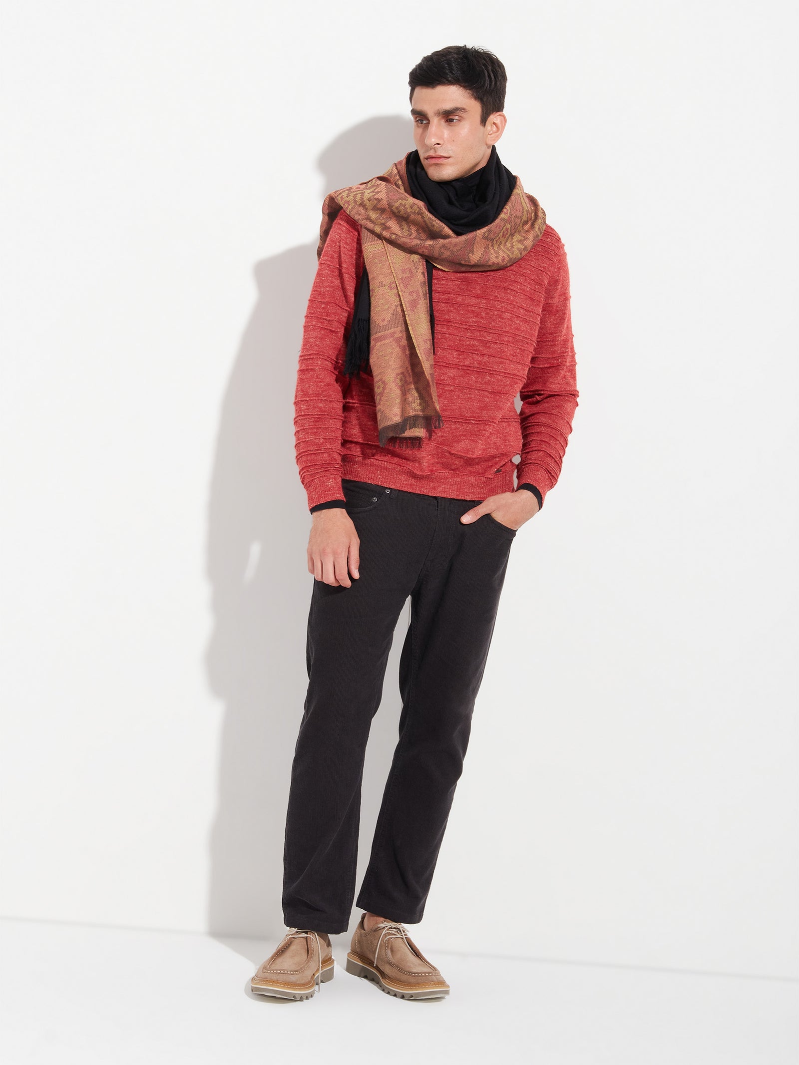 Chancay - 38 Scarf Baby Alpaca Color Orange