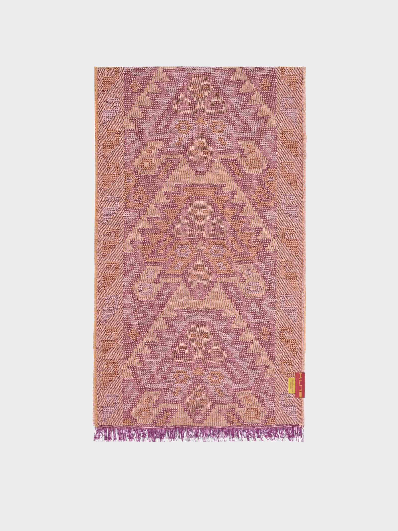 Chancay - 38 Scarf Baby Alpaca Color Red
