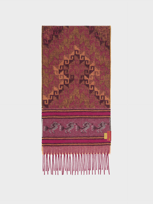 Chancay - 37 Scarf Baby Alpaca Color Red