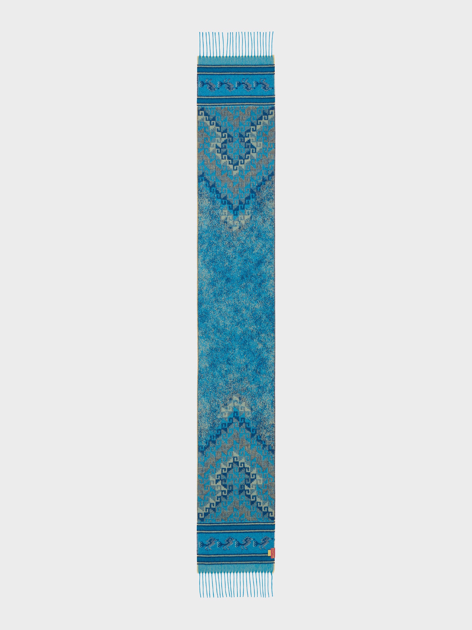 Chancay - 37 Scarf Baby Alpaca Color Blue