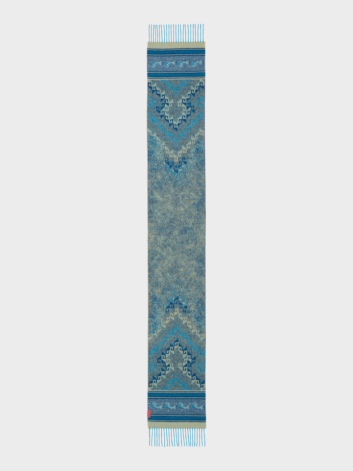 Chancay - 37 Scarf Baby Alpaca Color Blue