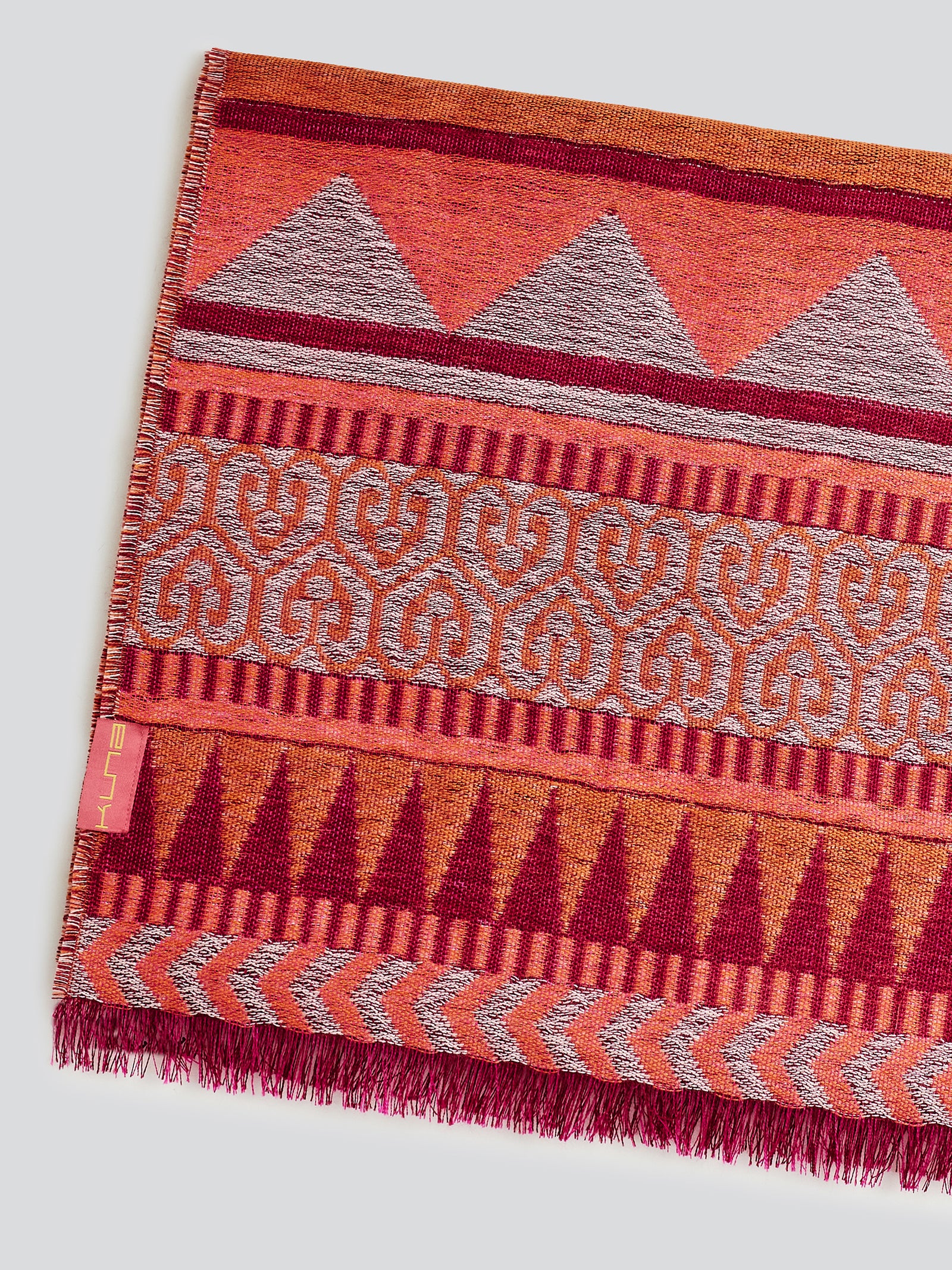 Yaranga Scarf Baby Alpaca Color Cherry