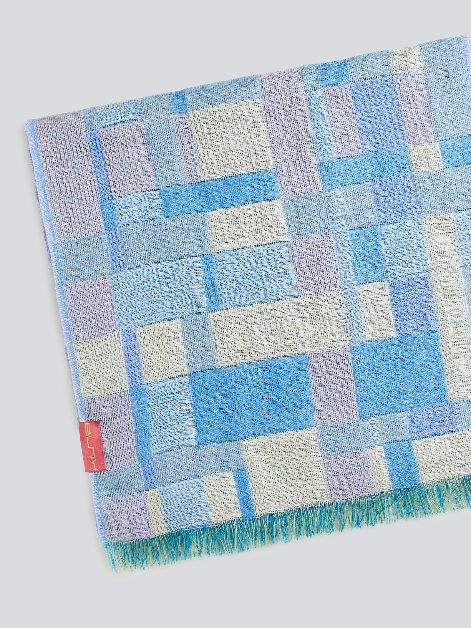 Yatuski Scarf Baby Alpaca Color Light Blue