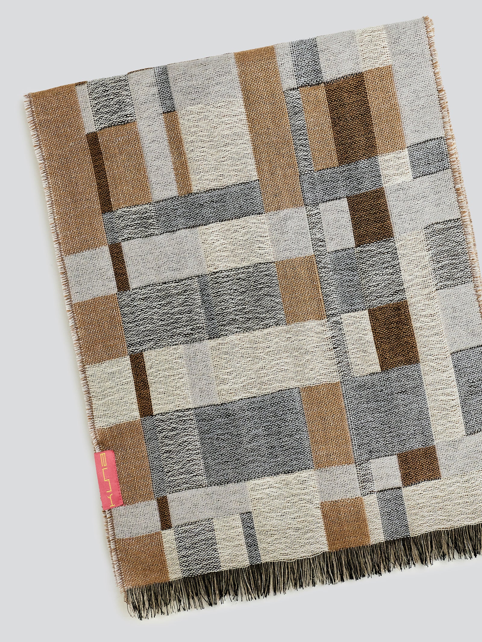 Yatuski Scarf Baby Alpaca Color Grey