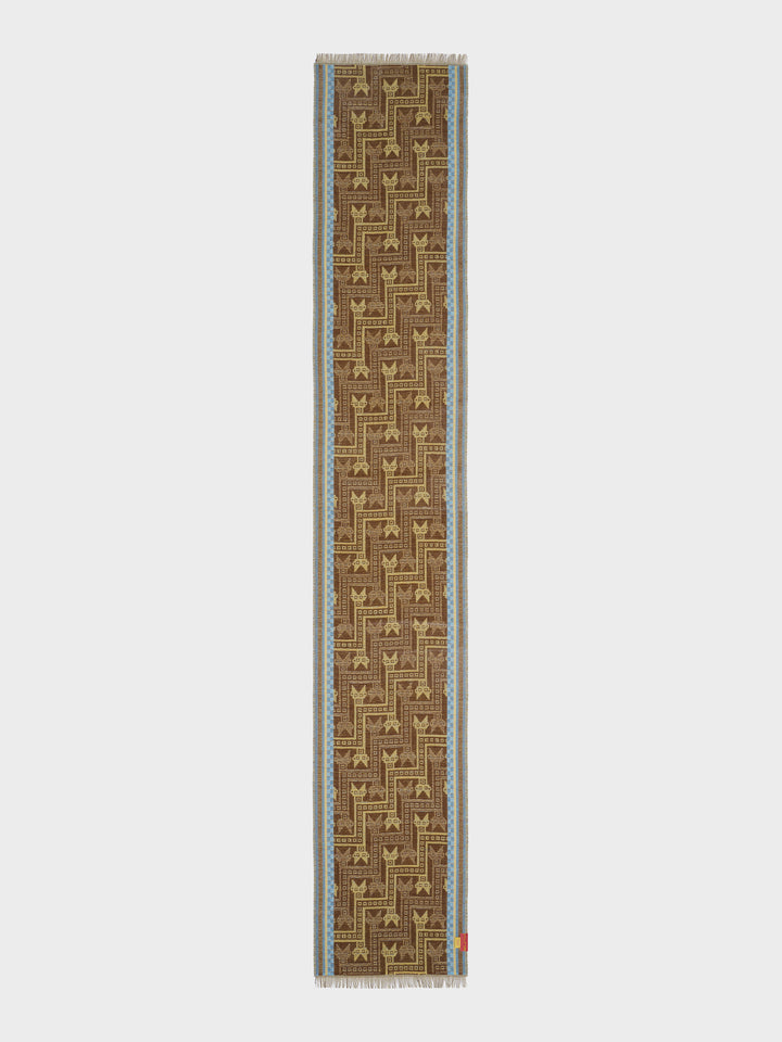 Chancay - 39 Scarf Baby Alpaca Color Yellow