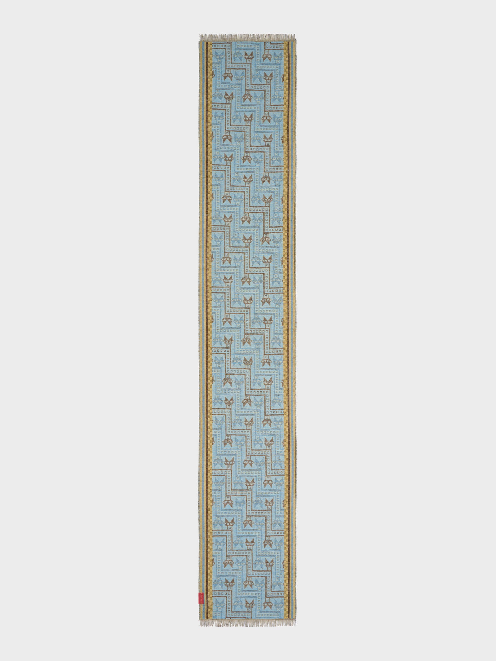 Chancay - 39 Scarf Baby Alpaca Color Yellow