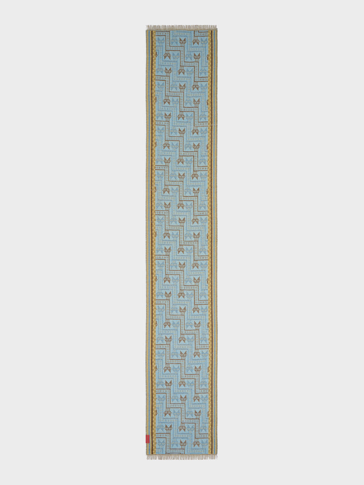 Chancay - 39 Scarf Baby Alpaca Color Yellow