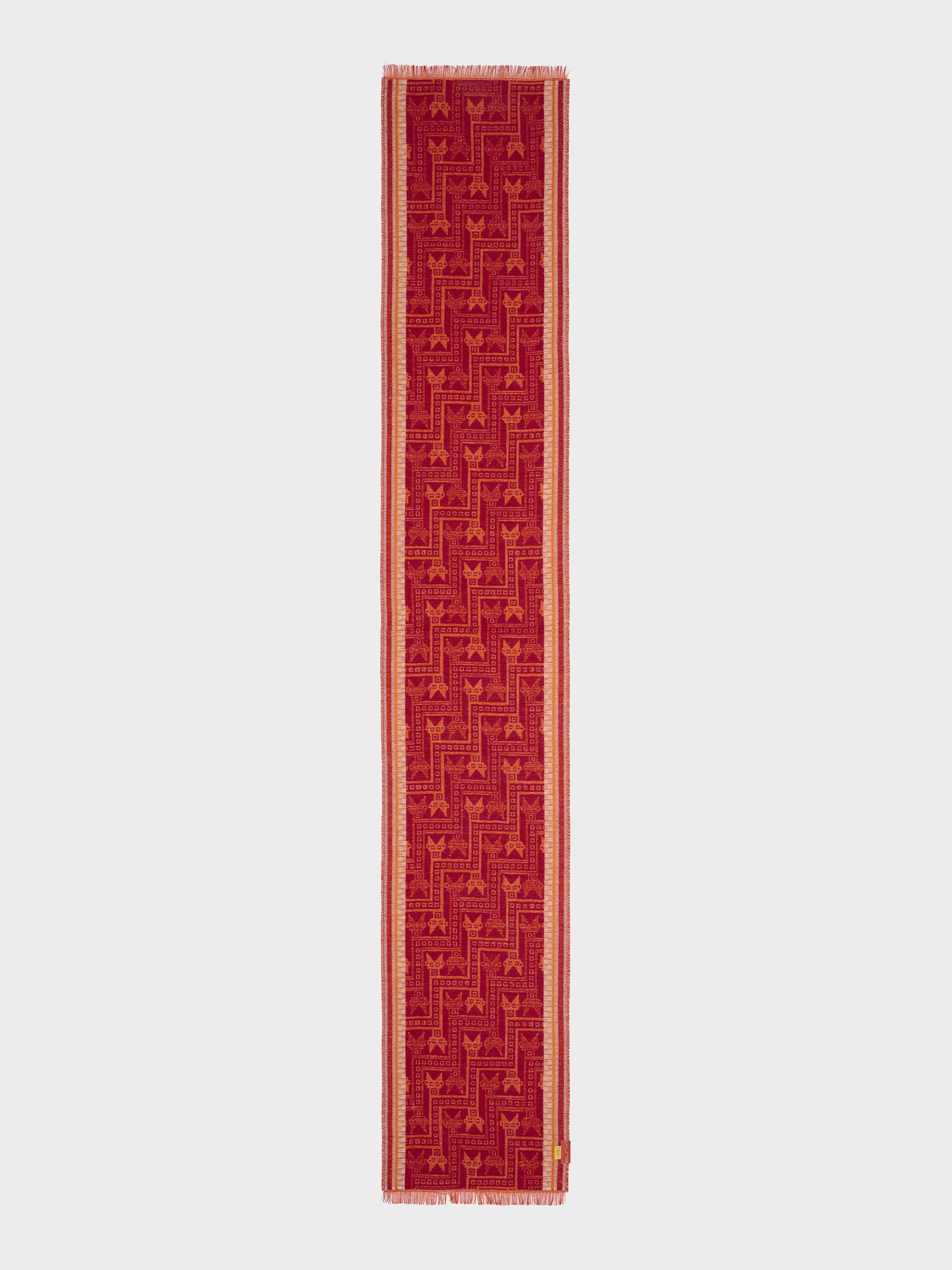 Chancay - 39 Scarf Baby Alpaca Color Red