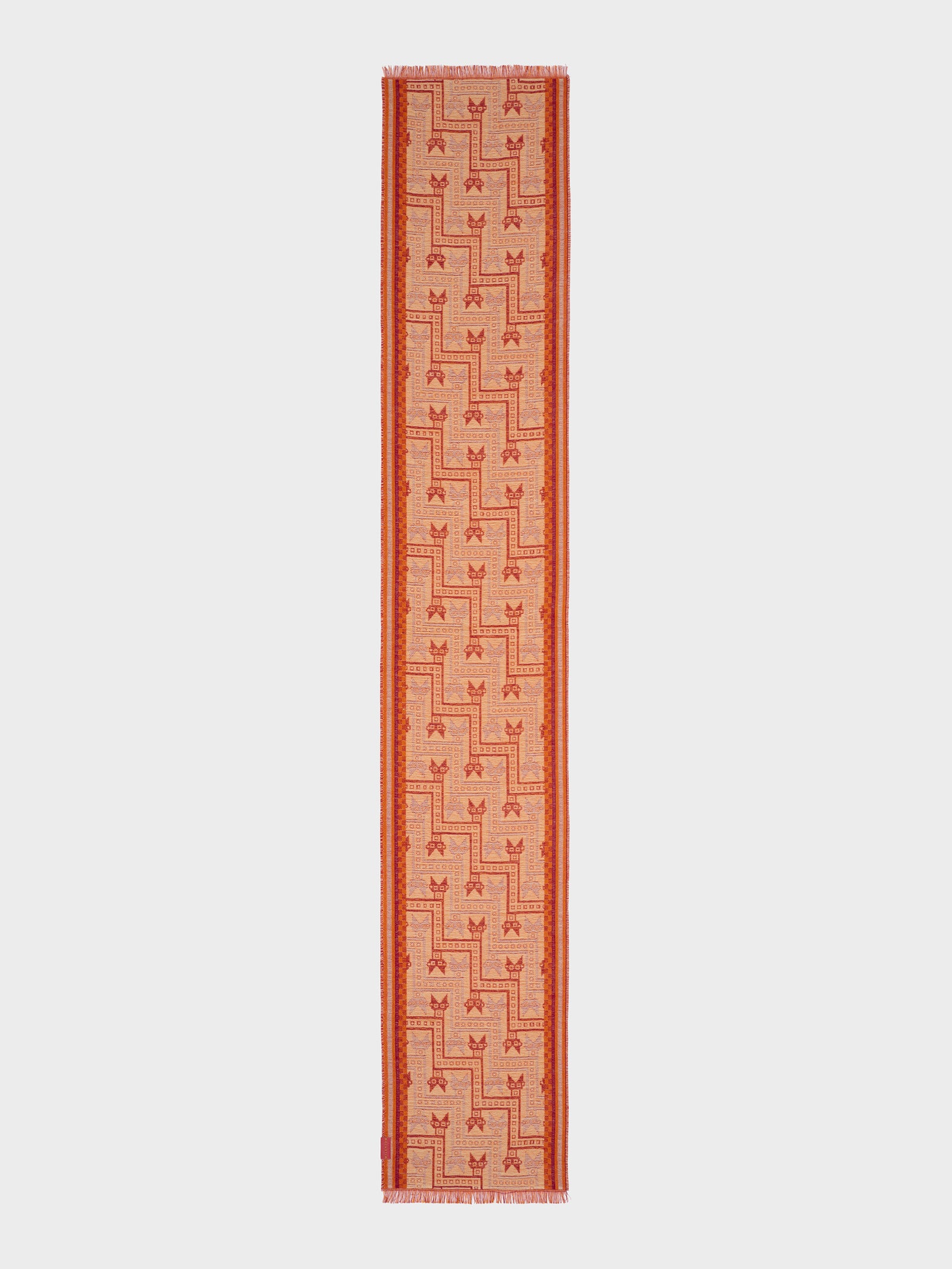 Chancay - 39 Scarf Baby Alpaca Color Red