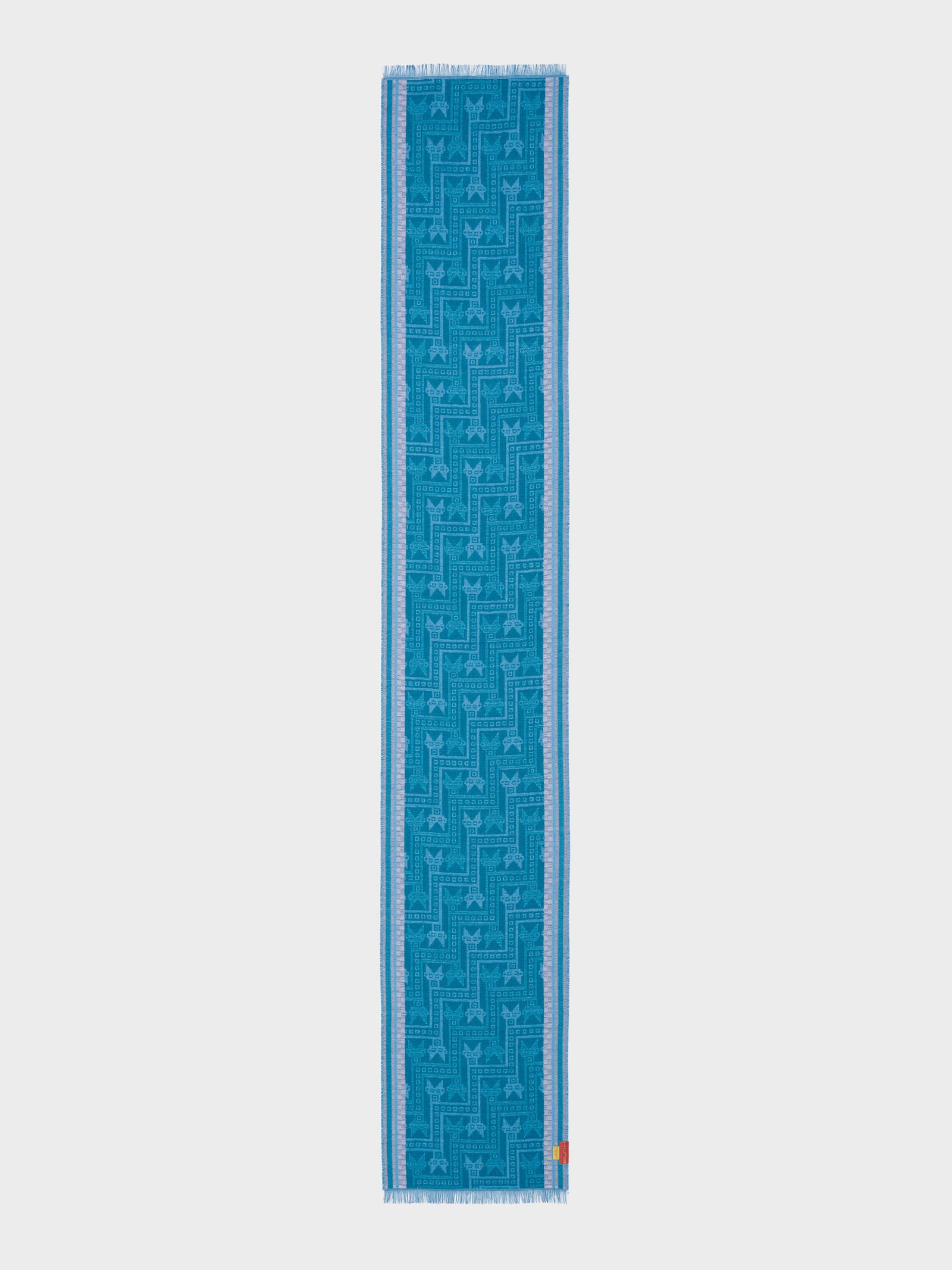 Chancay - 39 Scarf Baby Alpaca Color Blue