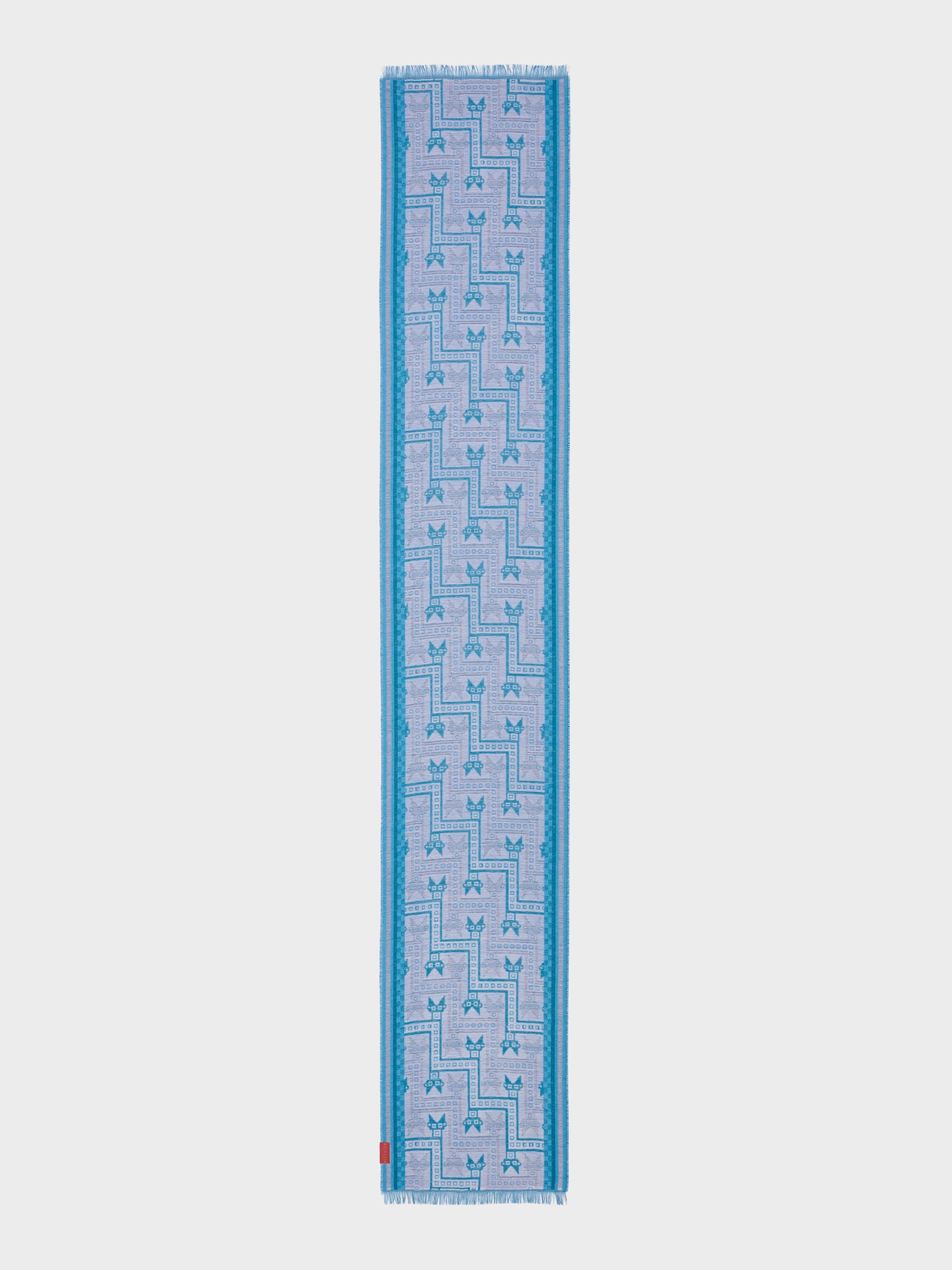 Chancay - 39 Scarf Baby Alpaca Color Blue