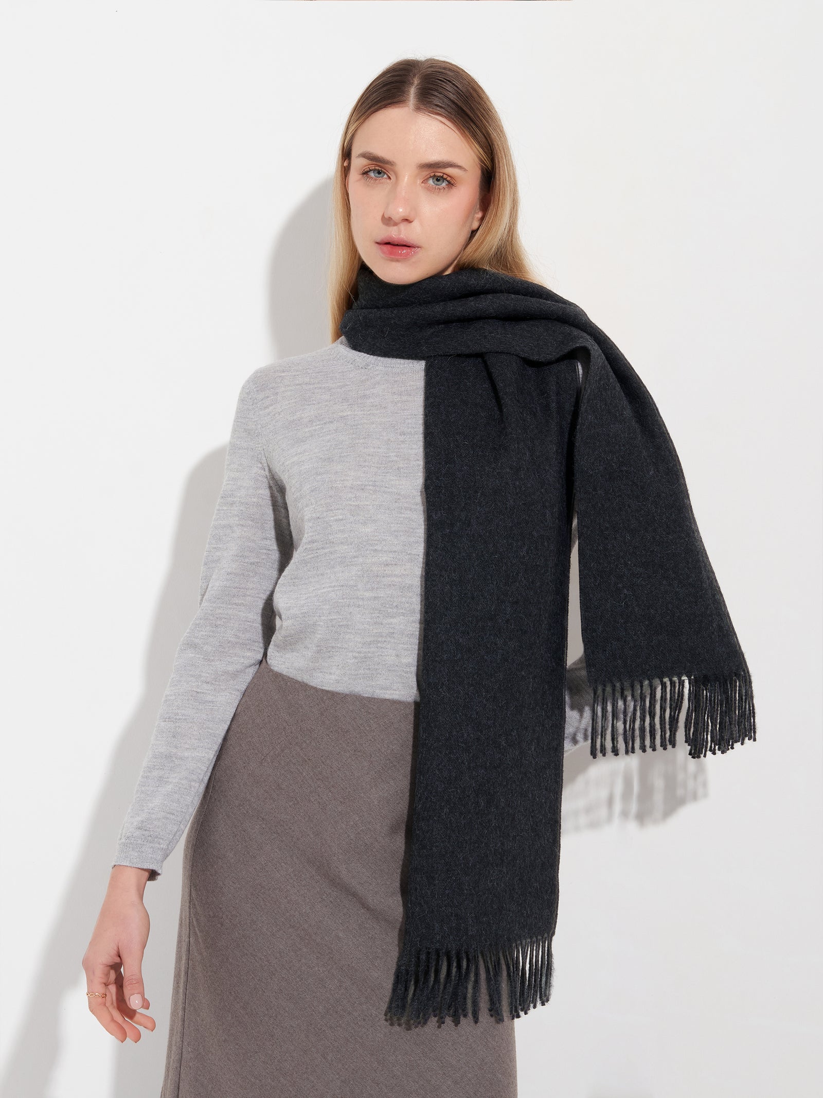 Chalina Adrian De Baby Alpaca Color Anthracite