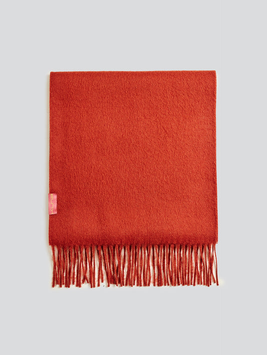 Adrian Scarf Baby Alpaca Color Orange