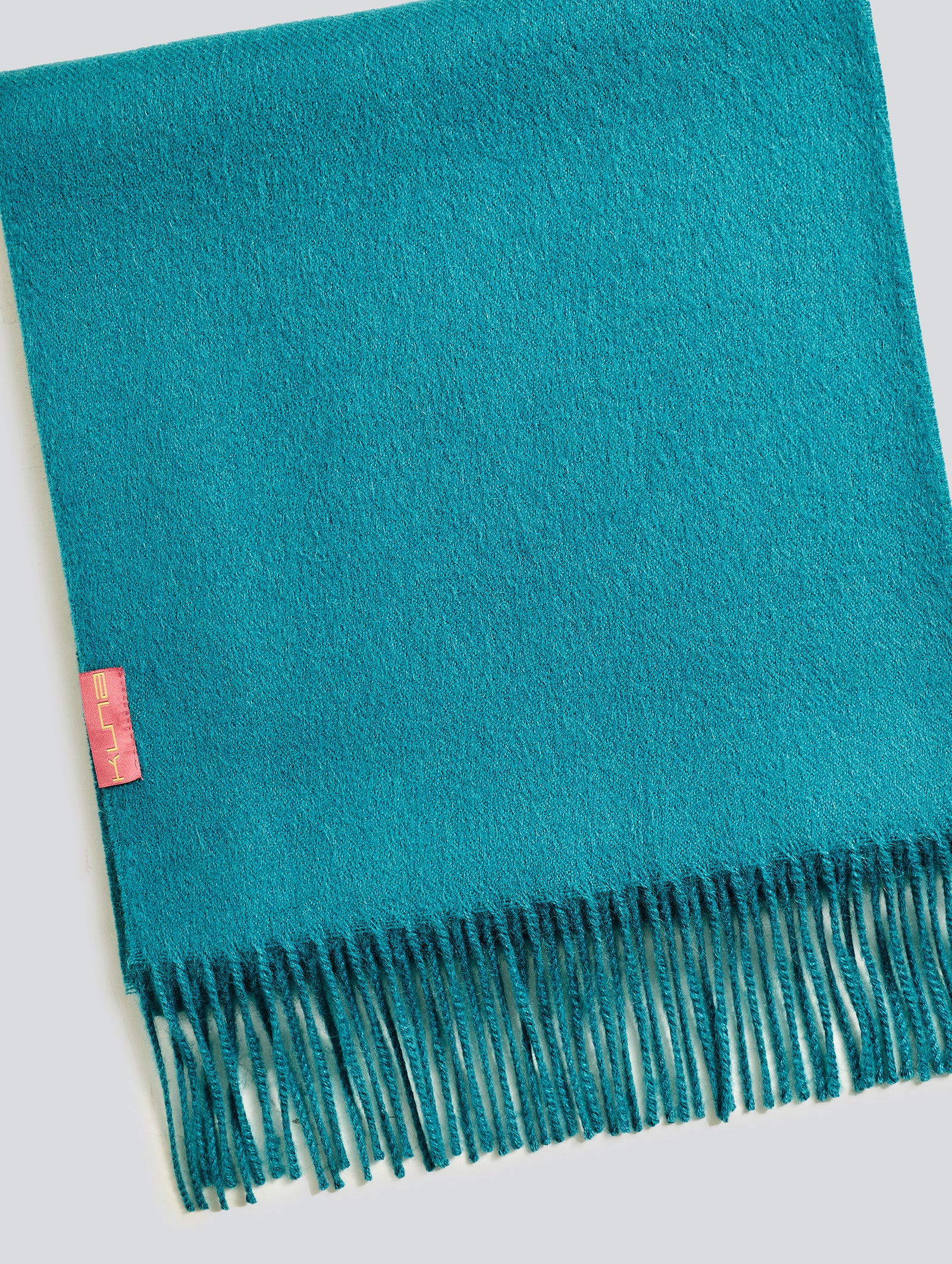 Adrian Scarf Baby Alpaca Color Turquoise