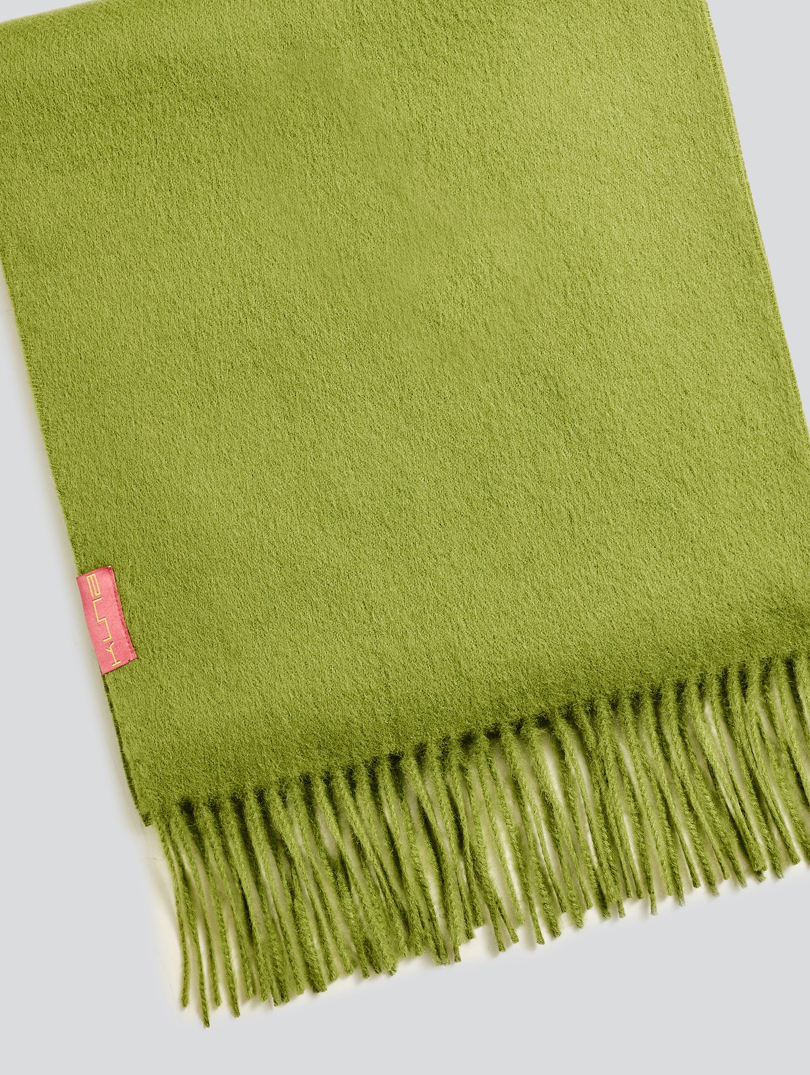 Adrian Scarf Baby Alpaca Color Green