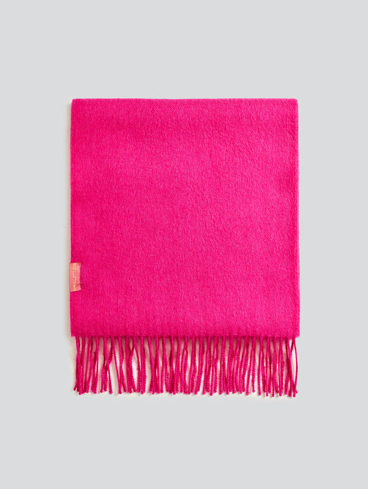 Adrian Scarf Baby Alpaca Color Fuchsia