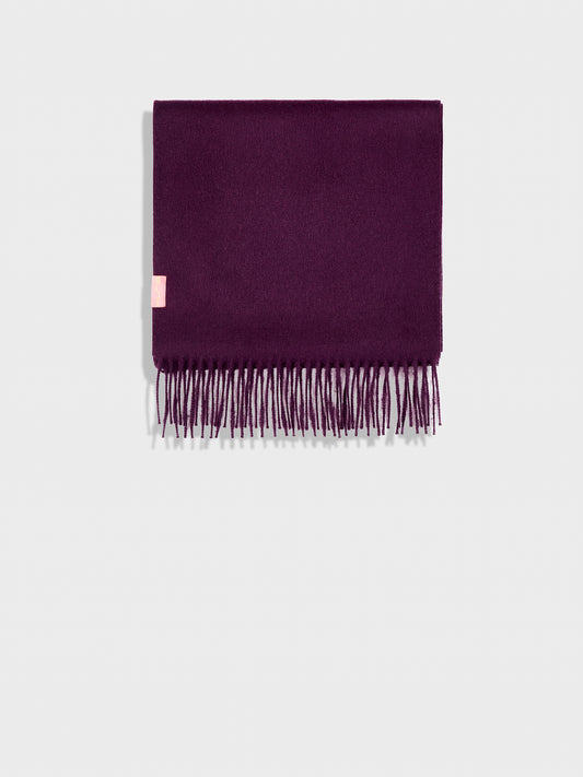 Adrian Scarf Baby Alpaca Color Purple
