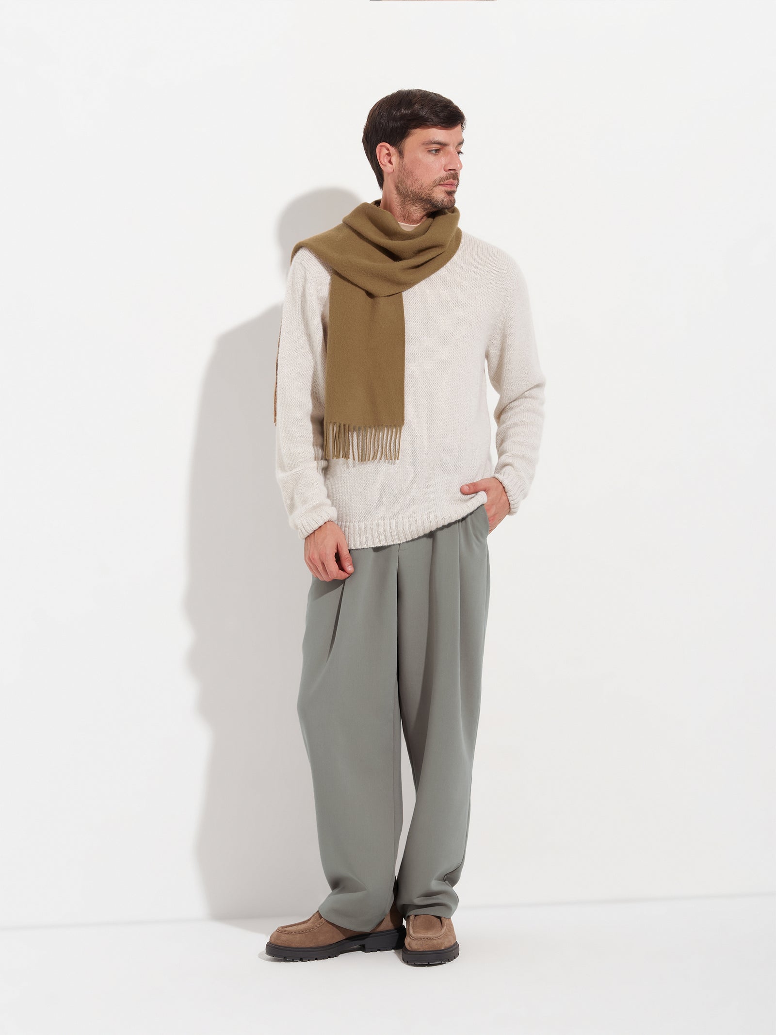 Adrian Scarf Baby Alpaca Color Paco